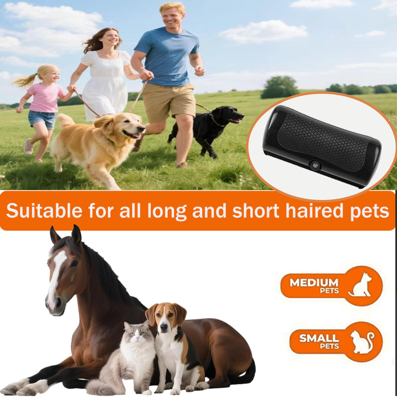 Deshedding Dog Brush & Pet Hair Remover - Dog & Cat Shedding Tool, Matted Hair Remover for Rabbits/Horses - Professional Dog Hair & Undercoat Grooming Tool for Shedding - PawsPlanet Australia