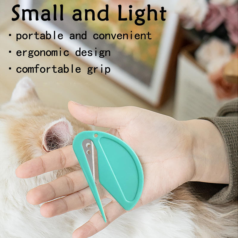 5Pcs Knotting Comb for Cats, Pet Knotting Comb De Knotting Comb for Dog Pet Hair Removal Tool Cat Dog Grooming Comb Knot Remover Cat Knotting Comb - PawsPlanet Australia