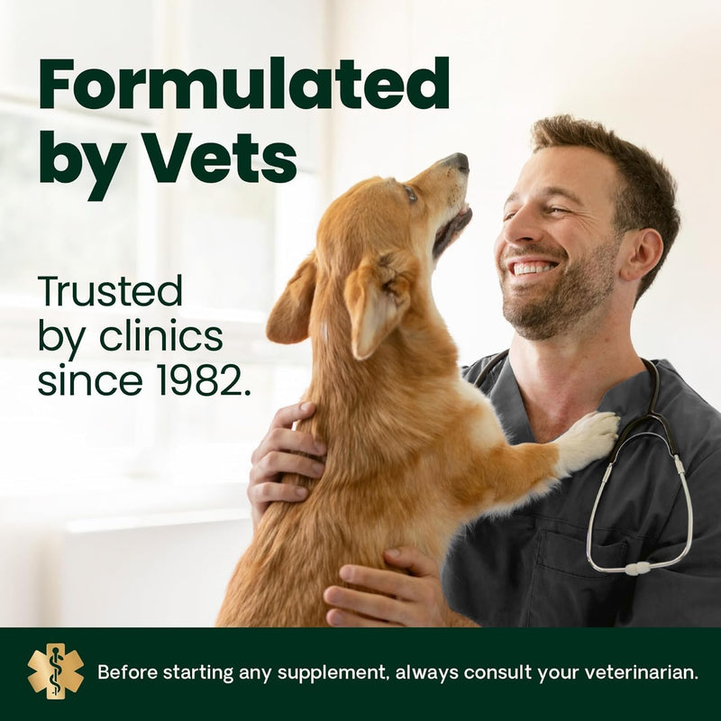 VETRISCIENCE Glycoflex 3 Maximum Strength Hip & Joint Support for Small Dogs Under 30lbs - Glucosamine, DMG, MSM & Green Lipped Mussel - Great Tasting - Vet Recommended, (0900669.060) - PawsPlanet Australia