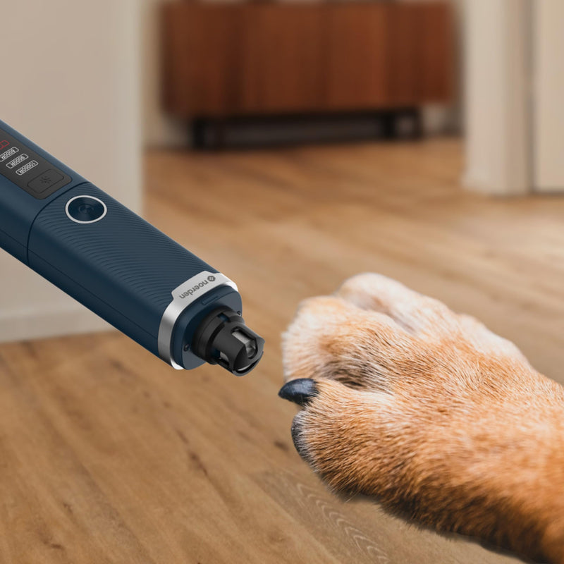 NOERDEN Pawmani, Wireless Nail Grinder, 3 Grinding Ports for Small Medium and Large Pets