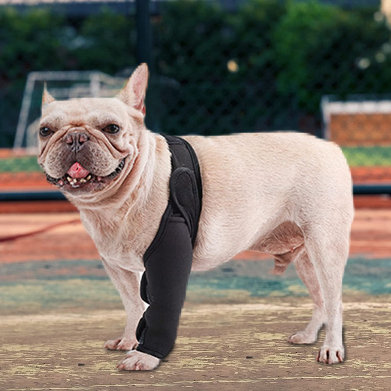 Hip Joint Bandage for Dogs, Knee Brace for Dogs Made of Breathable and Elastic Fabric, Wear-resistant Hip Bandage for Dogs Made of Breathable and Elastic Fabric for the Limbs Black M