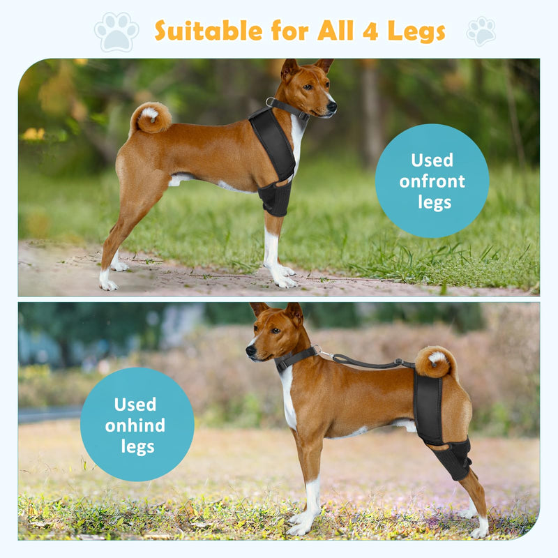 Dog Knee Brace for Torn ACL Hind Leg， Supports Large and Small Dogs with CCL, Cruciate Ligament Injury, Osteoarthritis Relief, Enhances Mobility and Better Recovery (M) Medium - PawsPlanet Australia