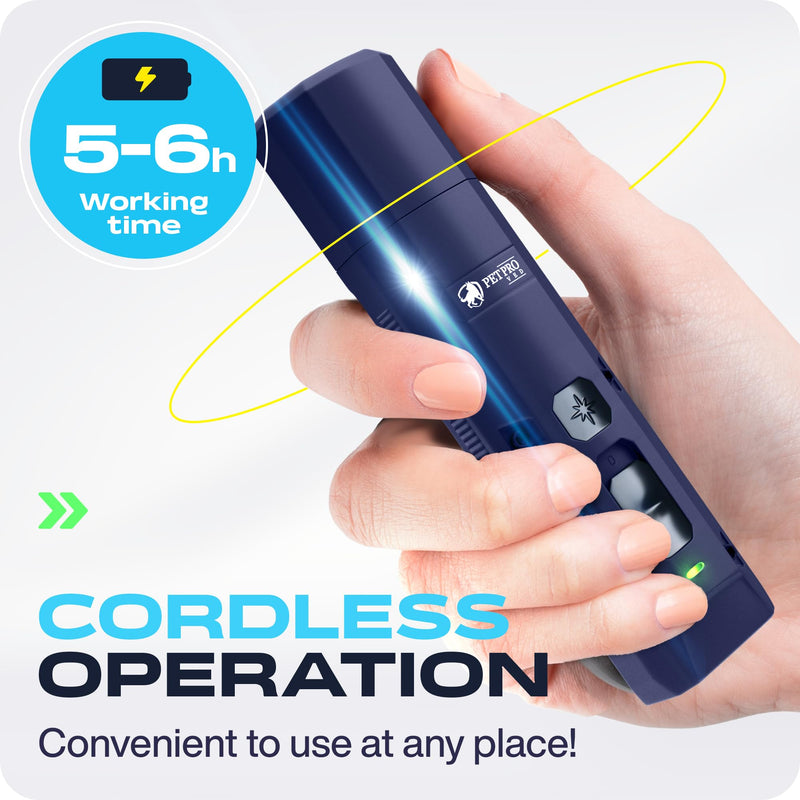 Dog Nail Grinder Quiet Dog Nail File Pet Toenail Grinder for Dogs Quiet Cat Electric Drill Trimmer for Large Dogs Small Medium Pet Electric Trimmer Drill for Dogs with Guard (Blue) Blue