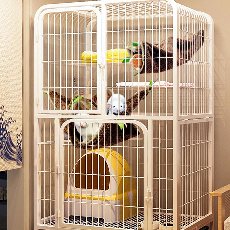 Ferret Rat Hammock Tunnel Toys Cage Accessories, Guinea Pig Hideout Tunnel, Warm Bed for Rat Ferret Guinea Pig Sleep Hide and Play (1.Hammock&Tunnel) 1.Hammock&tunnel - PawsPlanet Australia
