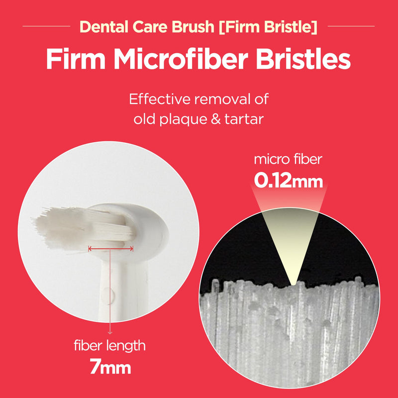 JAYU PET Dental Care Brush [Soft & Firm Bristles] - Toothbrush for Cat and Small Dogs, Removing Old Plaque and Tartar, Cat Dental Care, Cat Teeth Brushing & Easy Cleaning - PawsPlanet Australia