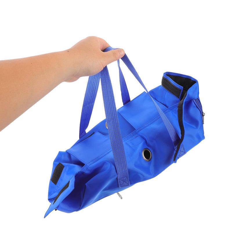IMIKEYA Foldable Cat Grooming Bag, Portable with Scratch-Resistant Nylon and Metal Frame, for Cat Grooming, Vaccinations and Daily Use on the Go