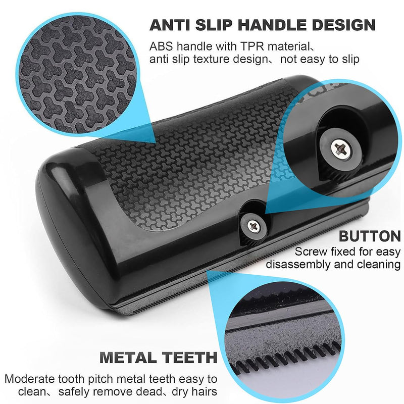 Pets Shedding & Grooming Tools, Deshedding Dog Brush for Shedding- Upgrade Cats, Dogs, Rabbits, Horses, Ergonomic Hair Removal Brushs - PawsPlanet Australia