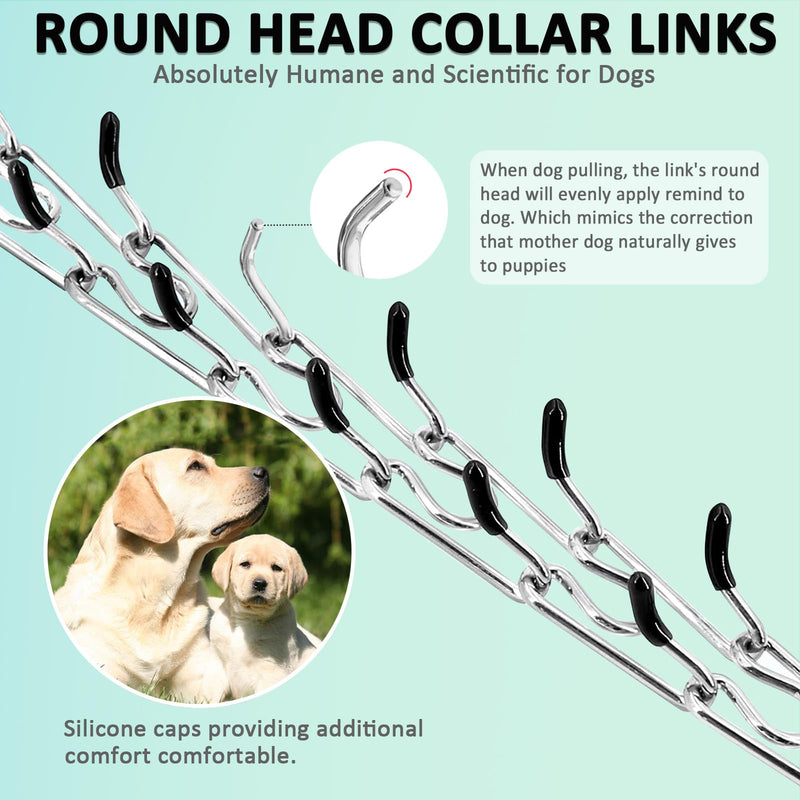 Dog Collar with Quick Release Buckle for Small Medium Large Dogs (S(14-17" Neck, 2.25mm)) S(14-17" Neck, 2.25mm) - PawsPlanet Australia
