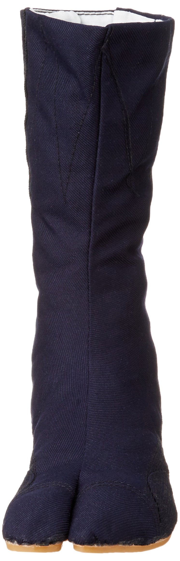 Marugo Tabi Boots Ninja Shoes Jikatabi (Outdoor tabi) MANNEN Nuitsuke (Sewn Rubber Outsole) 12 hock 10.5 Wide Women/9 Men Navy