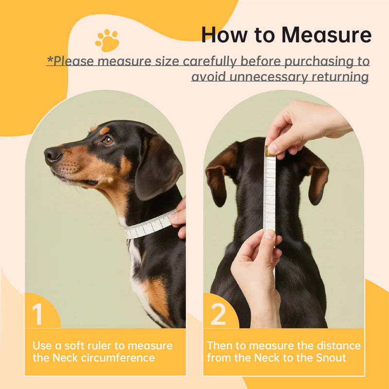 Dog Cone Collar for Surgery Recovery, Adjustable Soft Elizabethan Collar, Anti-Lick Protective Neck E-Collar for Dogs L X