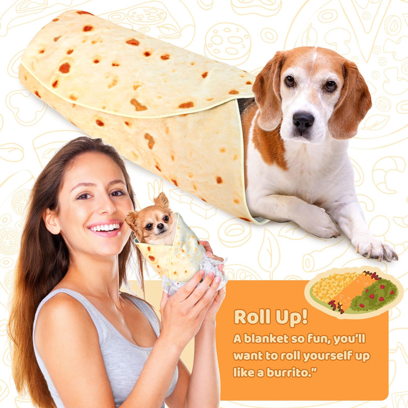 31.5" Large Cat Grooming Wrap for Cutting Nails, Self-Stick Dog Cat Burrito Wrap with Nail Clippers Kit, Soft Tortilla Blanket Pet Tool Gifts for Multifunctional Care Medicine Anti-Escape