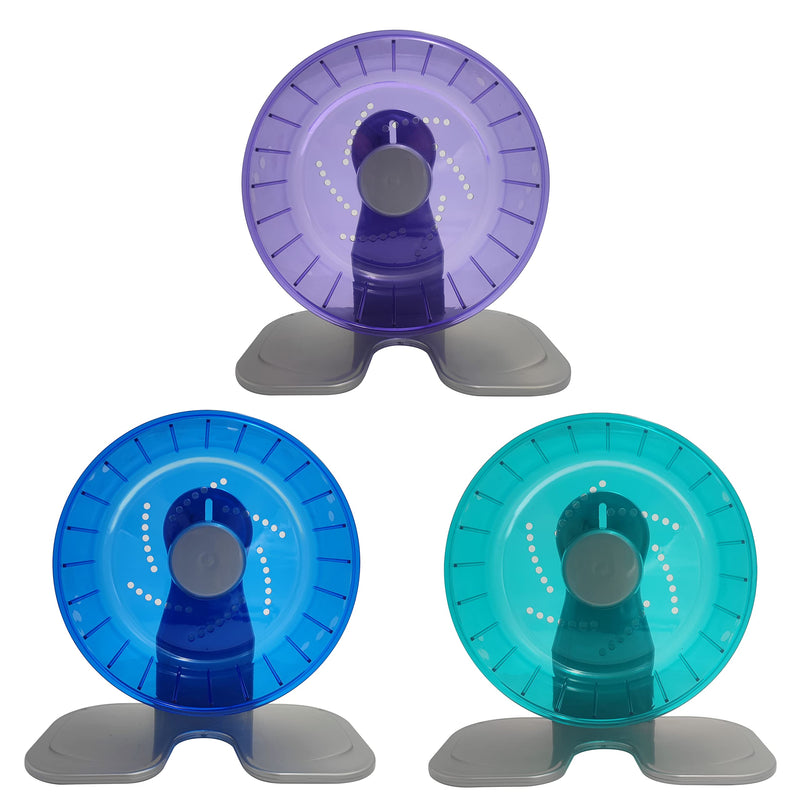 Petest Hamster Exercise Wheel, Silent Spinner Hamster Running Wheels, Diameter 8.3 inch, Green - PawsPlanet Australia
