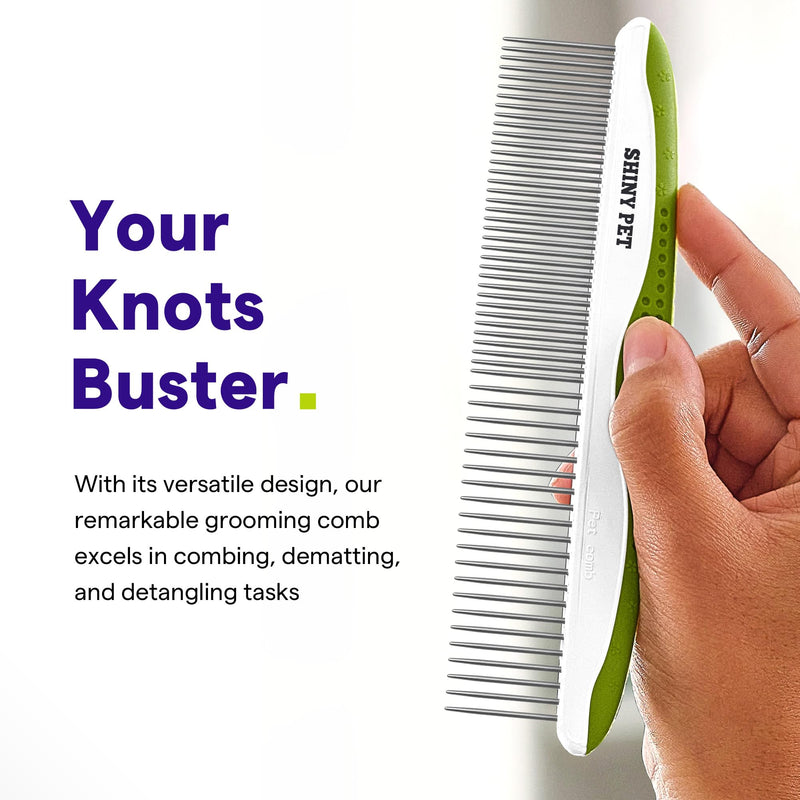 Pet Grooming Tool Bundle Set: Dog & Cat Comb [Tool #8] + Dog Nail Clippers [Tool #12] - PawsPlanet Australia
