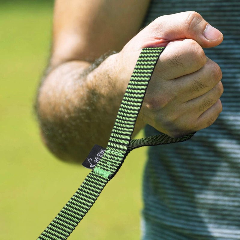 Hi Kiss Dog/Puppy Obedience Recall Training Agility Lead - 15ft 20ft 30ft 50ft 100ft Training Leash - Great for Training, Play, Camping, or Backyard(100ft,Black_Green) 100 Feet S4.black_green - PawsPlanet Australia
