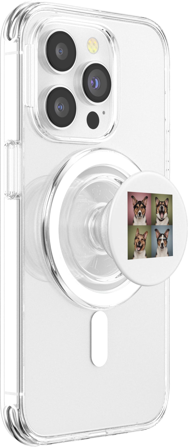 Kangal Pet Face Portrait Photobooth With Sunglasses PopSockets PopGrip for MagSafe Magnetic PopGrip - PawsPlanet Australia