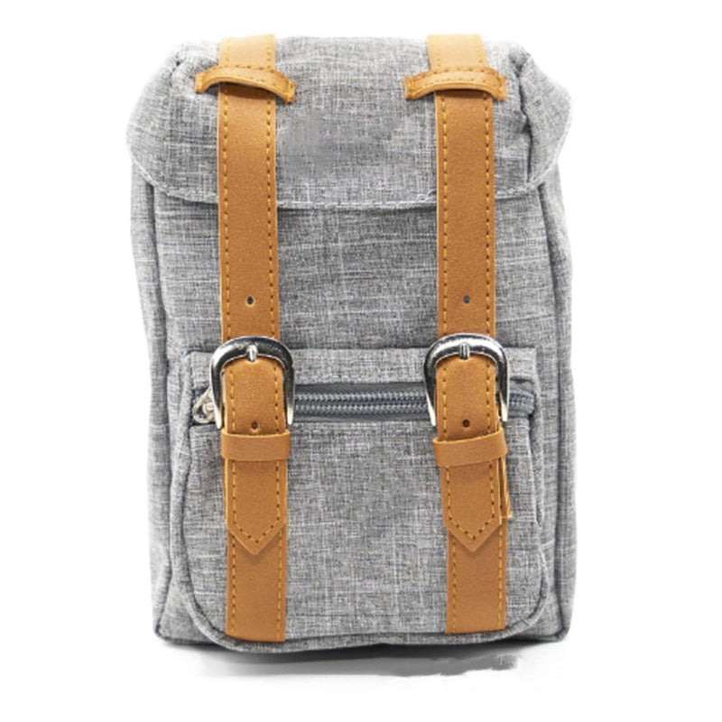 Cute Dog Backpack for Dogs to Wear Puppy Backpacks Adjustable Pet Self Carrier Bag with Harness Buckle for Hiking Daily Walking, Grey - PawsPlanet Australia