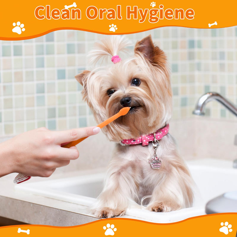 200g Dog Dental Care Set, Dog Toothpaste, Dog Toothbrush, Dental Care Product, Removes Plaque and Bad Breath