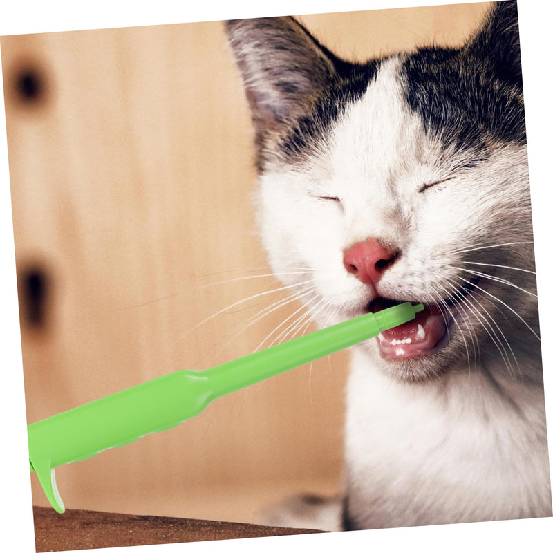 Pet Medicine Feeder Push Style ABS Material Safe Medicine Dispenser for Dogs and Cats with Precise Dosage and Simple Pet Feeding Instrument
