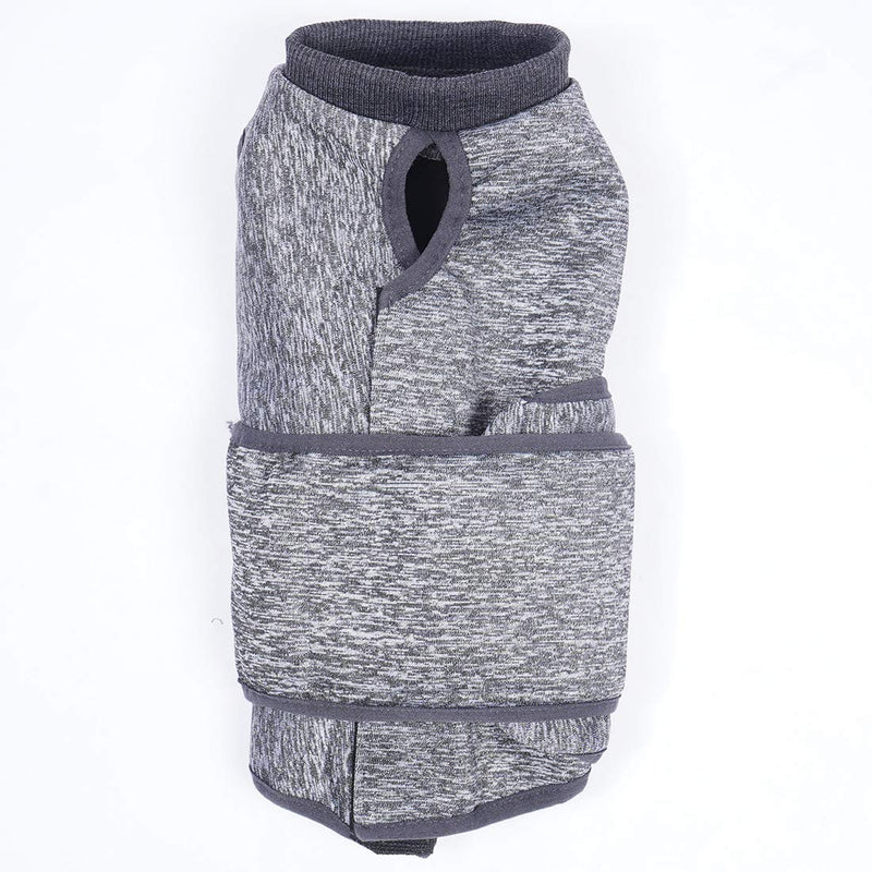 Coppthinktu Cat Anxiety Jacket, Anxiety Vest for Cats, Cat Anti Anxiety Vest, Shirt for Cat, Cats Calming Wrap Vet Recommended Calming Solution Vest for Fireworks, Travel, Separation Large Grey - PawsPlanet Australia
