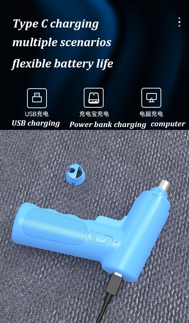 Dog Nail Grinder Electric - Super Quiet Low Vibration Pet Nail Trimmer with 2 LED Lights | USB Rechargeable Cordless 3 Speeds | Painless Paw Grooming for Small Medium Large Dogs & Cats - PawsPlanet Australia