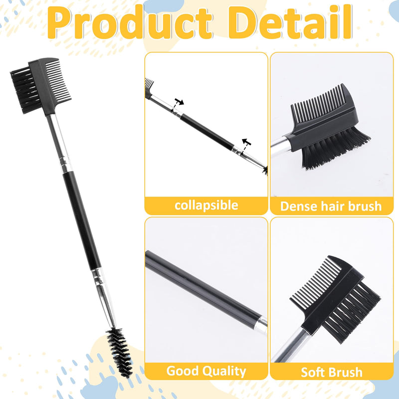 3PCS Pet Grooming Comb, Double-Head Plastic Grooming Comb, Soft Bristles Eye Cleaning Brush for Dogs, Puppies, and Cats, Facial Brush for Gently Removing Tear Stains, Mucus, Crusts, Boogers and Fleas - PawsPlanet Australia