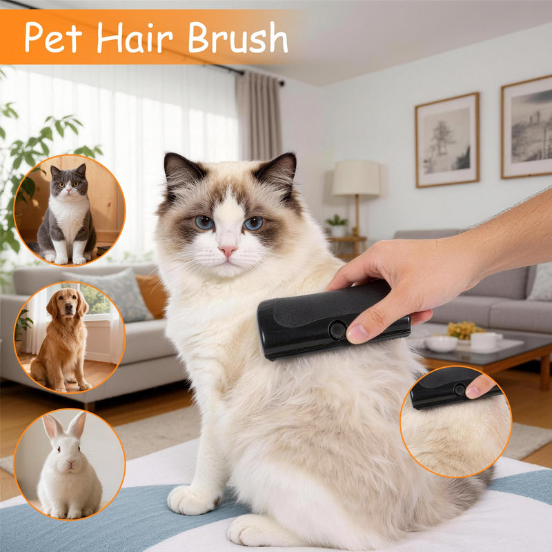 Deshedding Brush for Pets, Shedding & Grooming Tool for Cats, Dogs, Rabbits, and Horses, Pet deshedding tool for Shedding Short Hair Easy Clean Pet Professional Groomer Deshedding Brush - PawsPlanet Australia