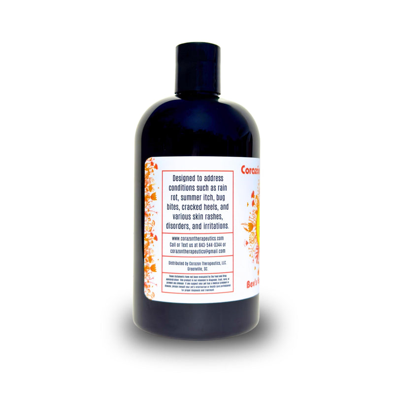 Skin Repair Gel for Horses & Pets – Fast-Acting Wound Care with Calendula, Sulfur & Tea Tree – Heals Rain Rot, Cracked Heels, Insect Bites, Thrush & Skin Irritation – Natural Formula (18 oz) 18 oz