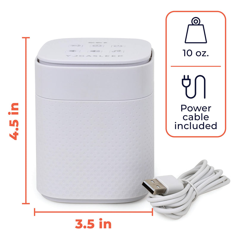 Yogasleep Pawzz White Noise Machine for Dogs, Home & All Pets. with Integrated Bark Sensor, 6 Automatic Relaxing Natural Sounds, Help Keep Pets Calm, Anti-Barking with Training, Noise Canceling - PawsPlanet Australia