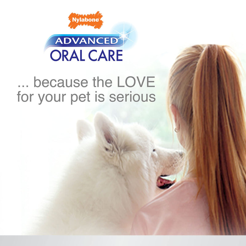 Nylabone Advanced Oral Care Puppy Dental Kit with Pillowy Soft-Bristle Toothbrush Peanut Butter (3 Count)