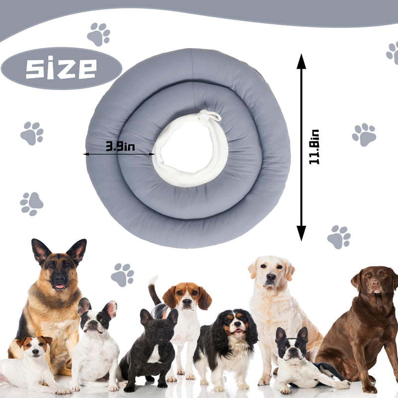 Soft Dog Cones for Small Dogs Waterproof Soft Elizabethan Donut Collar After Surgery, Adjustable Dogs Cats Recovery Collar Comfy Protective Cone Collar Anti-Licking Biting Wounds - PawsPlanet Australia