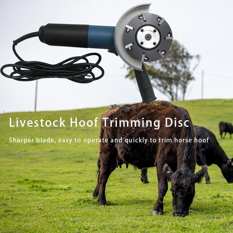 Horse Hoof Trimming Disc Livestock Hoof Trimming Grinding Wheel Professional Electric Hoof Repair Plate Sheep Cattles Horses Hoof Cow Nipper Knife Tools - PawsPlanet Australia