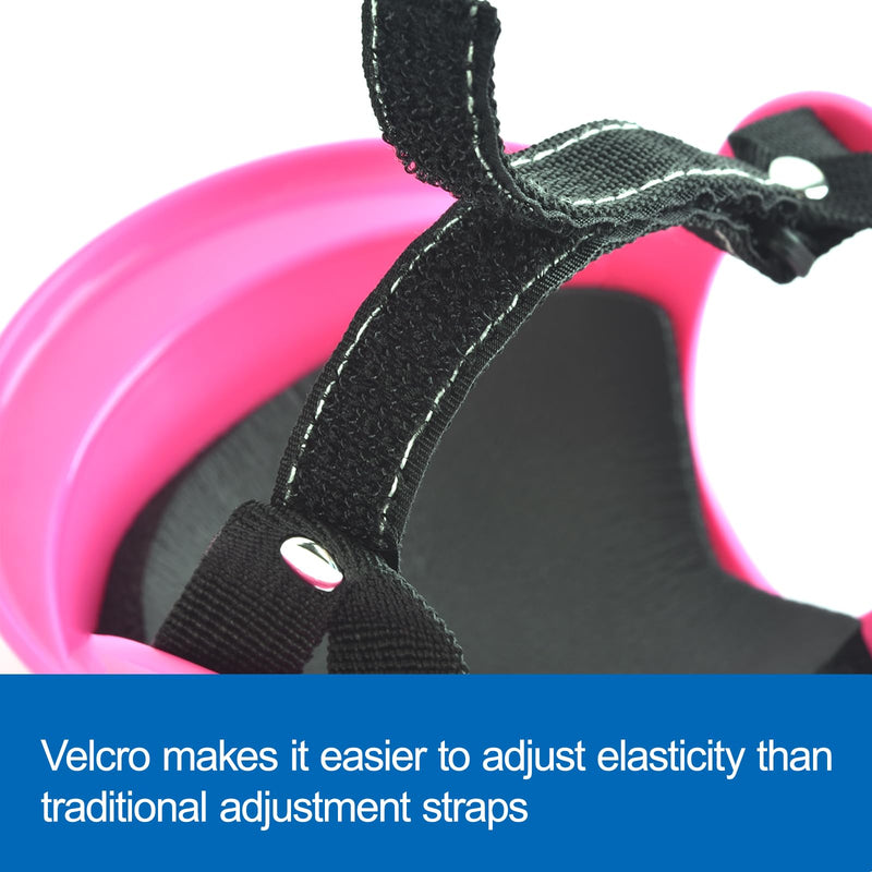 Petmolico Safety Helmets for Dogs,Dog Helmet with Ear Holes & Adjustable Strap,Comfortable & Protective Helmet for Small Breed or Other Animals for Outdoor Driving/Riding/Hiking/Biking(Small,Pink) Pink - PawsPlanet Australia