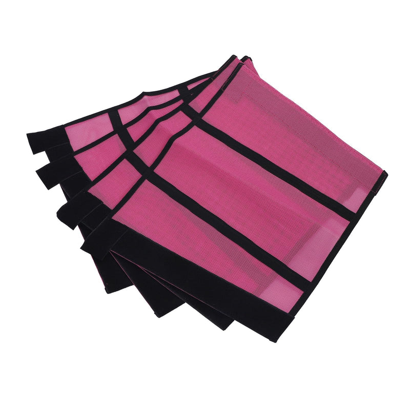 HEEPDD Horse Leg Boots 4 Piece Mesh Material for Fly Protection Non Slip Grip Breathable Design 95% Airflow Efficiency Summer Riding to Prevent Bites and Leg Scratches