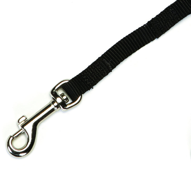 Guardian Gear 24" Nylon 3-Way Large Dog Coupler with Nickel-Plated Swivel Clip, Black 3-Way 24-Inch