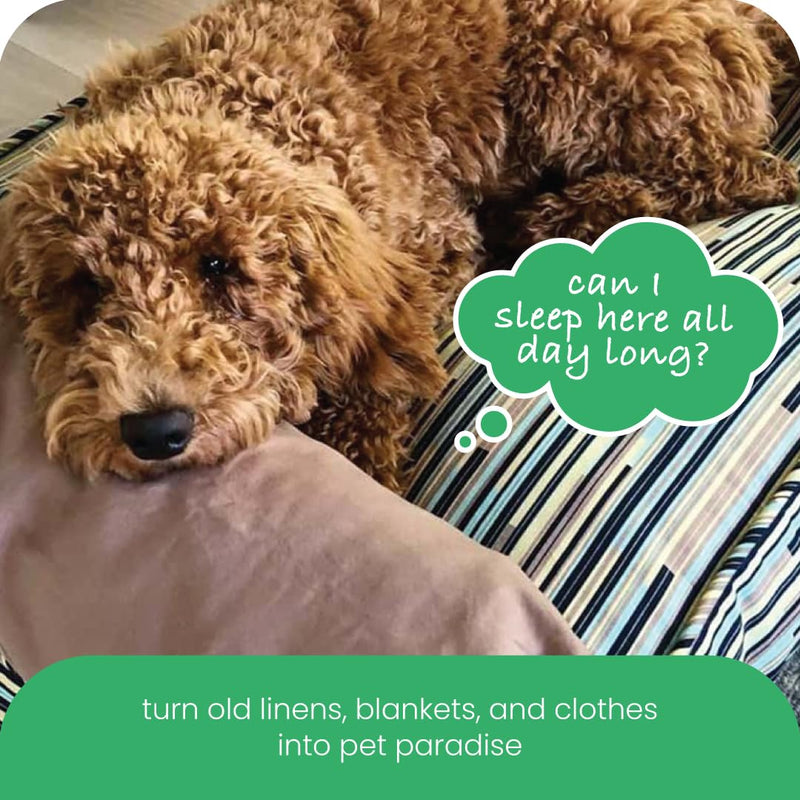 Molly Mutt Petite Dog Duvet Cover - Round - I Don't Like Mondays Print - Measures 20’’ x 4’’ - 100% Cotton - Durable - Breathable - Sustainable - Machine Washable Dog Bed Cover - Pre-Shrunk I Don't Like Monday's 20" X 4" - PawsPlanet Australia