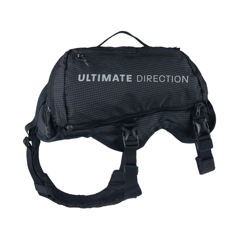 ULTIMATE DIRECTION Dog Vest, Color: Onyx V2, Size: L (80479723ONX-LG) Black Large - PawsPlanet Australia