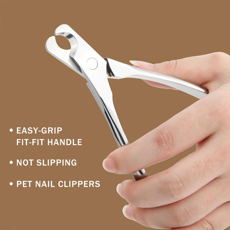 Dog & Cat Nail Clippers and Trimmers,Professional All Stainless Steel Pets Nail Clipper,Very Sharp,Cut Like Butter,Suitable for Cats, Dogs, Rabbits, Parrots, Chinchillas, Guinea Pigs, and Birds. - PawsPlanet Australia