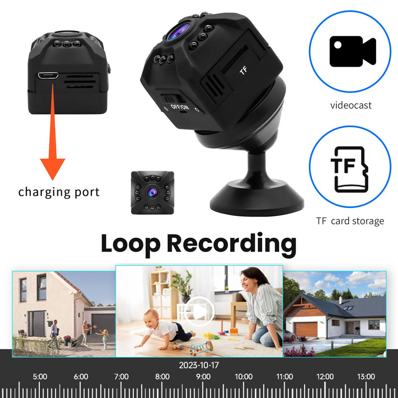 2025 Upgraded 1080P Security Camera Wireless Indoor,Home Camera for Pet/Baby,Suitable for Home Offices-97 - PawsPlanet Australia