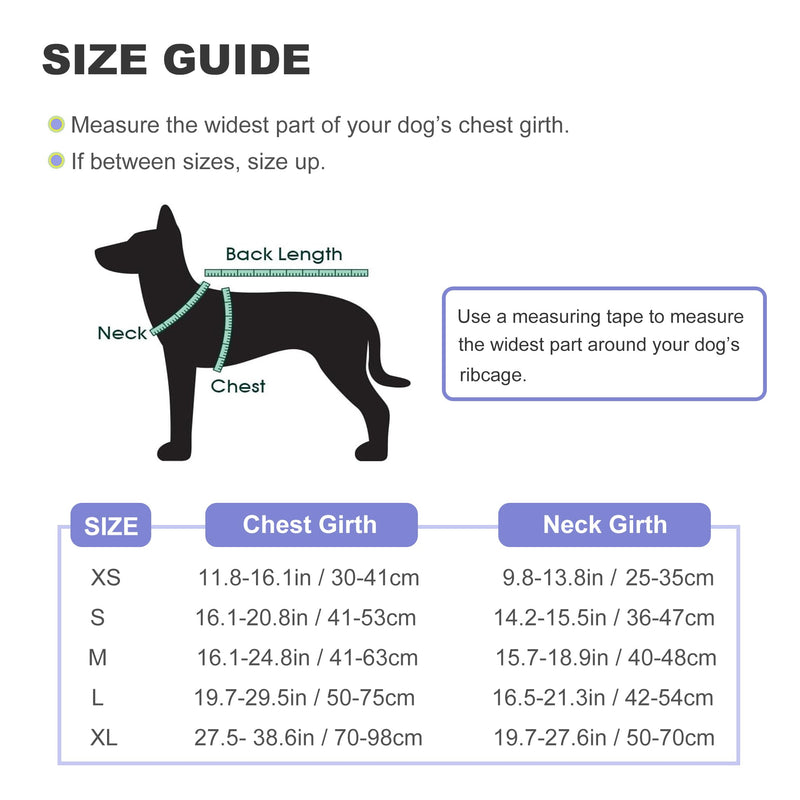 Dog Life Jacket, Reflective Dog Harness Life Vest with Rescue Handle for Swimming Boating, Adjustable High Buoyancy Flotation Swim Vest for Small Meium Large Dogs - Pine Green, L