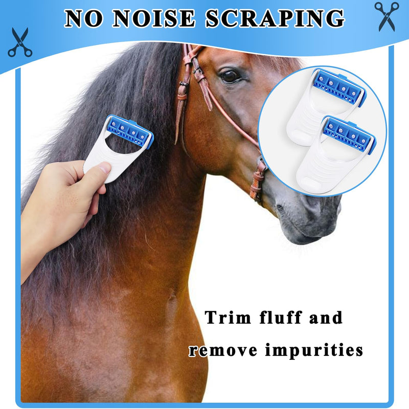 Horse Grooming Razor Horse Clippers Disposable Grooming Razor Fit for Horse and pet 6 PCS - PawsPlanet Australia