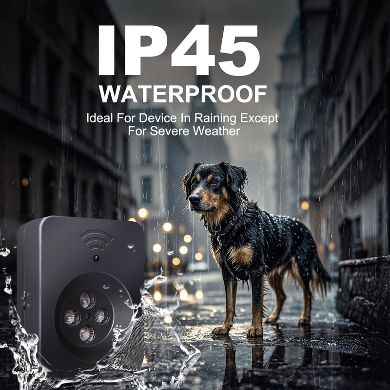 Anti Barking Device for Dogs-Ultra Sonic Dog Bark Deterrent Devices Long Range 50ft | Ultimate Ultrasonic Bark Control Device for Dogs | 3 Modes Ultrasonic Bark Box，Silencer Dog Barking Indoor/Outdoor Upgraded version - PawsPlanet Australia