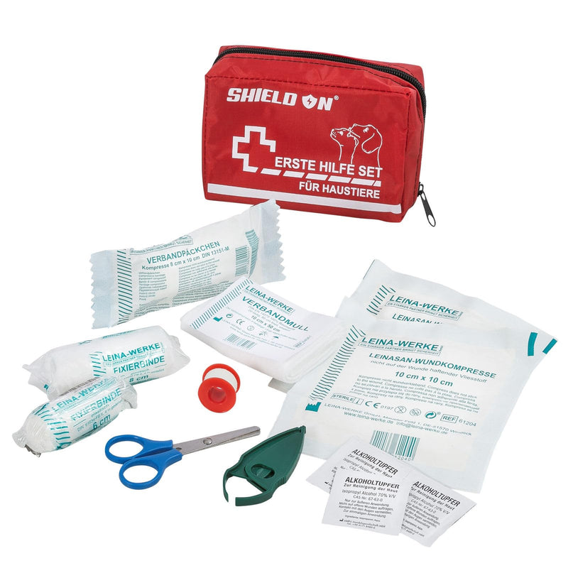 Shield On First Aid Kit for Dogs, Cats, Pets - Emergency Kit