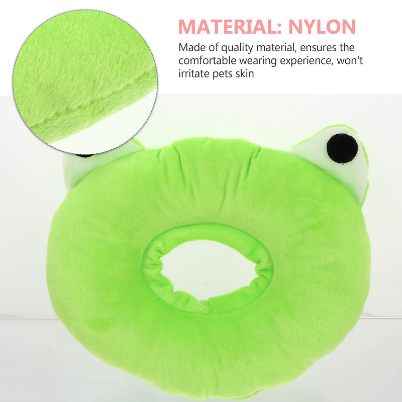 ifundom Cute Nylon Cat Wound Healing Collar for 3-12kg Prevents Scratching and Licking for Post-Surgery Recovery and Convalescence