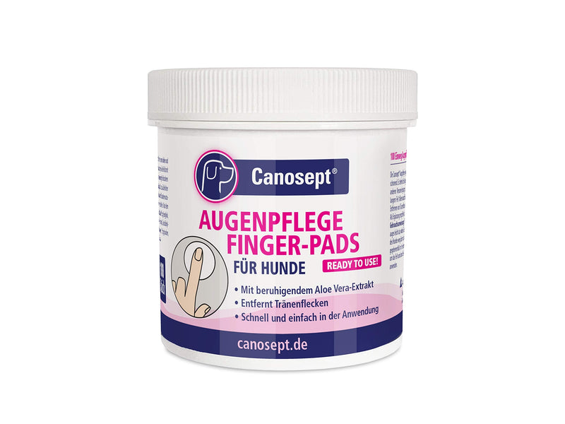 Canosept Dental Care Finger Pads for Dogs - Finger Pads for Effective Dental Cleaning, Oral Hygiene and Fresh Breath - Reduces Plaque