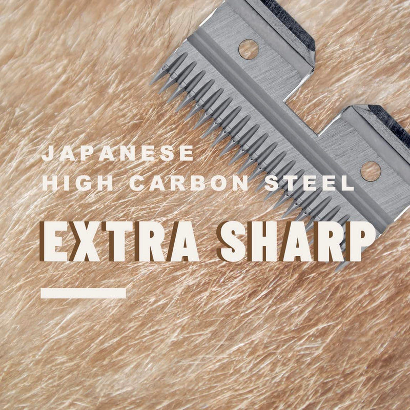 Steel Coarse 22 Teeth Cutter, for A5 Series Pet Grooming Clipper Blades Replacement, Compatible with Most Andis, Oster, Shernbao, Wahl A5 Style Detachable Blades (Except #40 & #50) Steel - PawsPlanet Australia