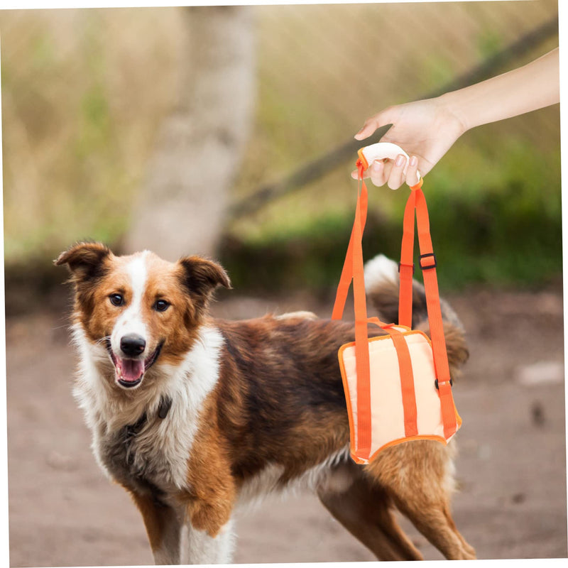 Gatuida Pet Carrier with Skin-Friendly Oxford Material and Breathable Mesh Wide Belt for Dogs with Waist Circumference 35-45cm and Leg Circumference 24cm for Supporting Injured Dogs