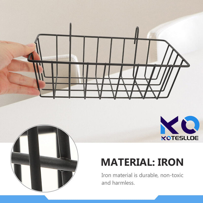 Hay Feeder for Rabbit, Guinea Pig, Bunny, Chinchilla, Heavy-Duty Metal Frame Hay Feeder, Small Animal Basket with Hook Metal Grass Holder Black - PawsPlanet Australia