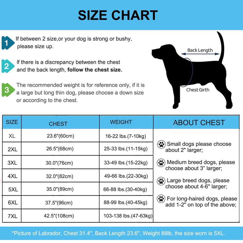 Dog Recovery Shirt for Front Legs, Dog Elbowpads Sleeve Protect Dogs Elbows Arms,Stop Licking Joints After Surgery, Help with Injury Healing Covers The Wound, Cone Alternatives (Blue, 5XL) Sweet Blue 5X-Large - PawsPlanet Australia