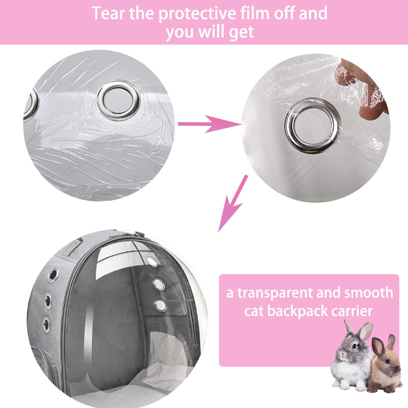 Small Pet Carrier Backpack Rabbit Carrier with Harness Vest Stretchy Elastic Leash Large Breathable Pet Carrier Airline Approved for Bunny Guinea Pig Ferret Hedgehog Kitten Travel Walking Rabbit Carrier Backpack - PawsPlanet Australia