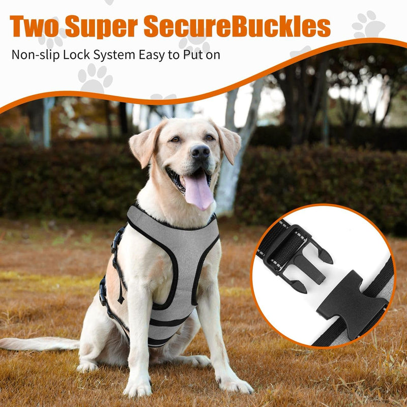 Ayquez Dog Lift Harness with Storage and Transport Bag, Dog Harness with Handle for Lifting & Hip dysplasia, arnés para Perros pequeños, pechera para Perros (Gray, M) Gray - PawsPlanet Australia